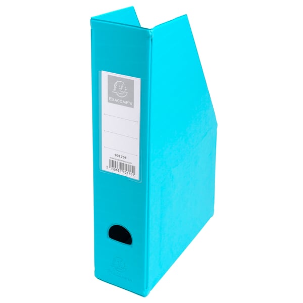 Exacompta 10x Magasinmappe PP 70mm ryg (A4 - 23x31cm) leveres flad - assorterede farver 90170E