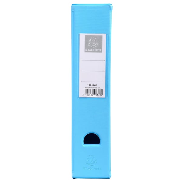 Exacompta 10x Magasinmappe PP 70mm ryg (A4 - 23x31cm) leveres flad - assorterede farver 90170E