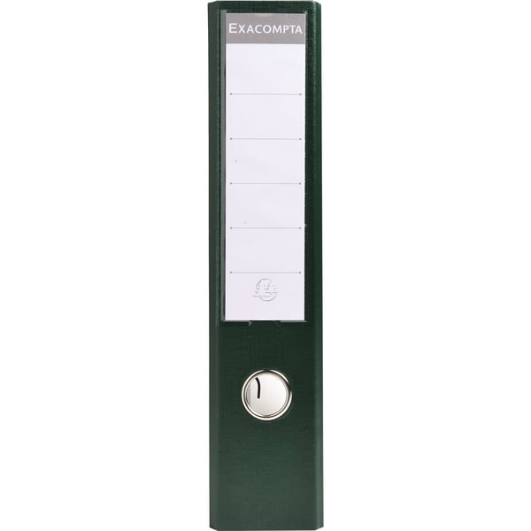 Exacompta 20x PP Brevordner, A4, 75mm rygrad - Grøn 918405B