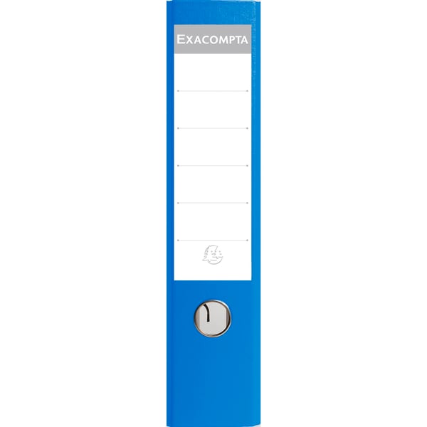 Exacompta 20x PP Brevordner, A4, 75mm rygrad - Blå 918407B