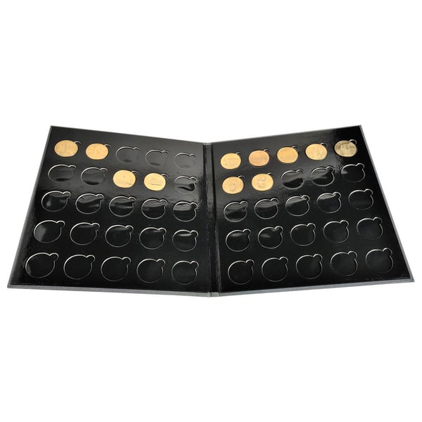Exacompta Souvenir-mønt-/medaljealbum - Grå 96113E