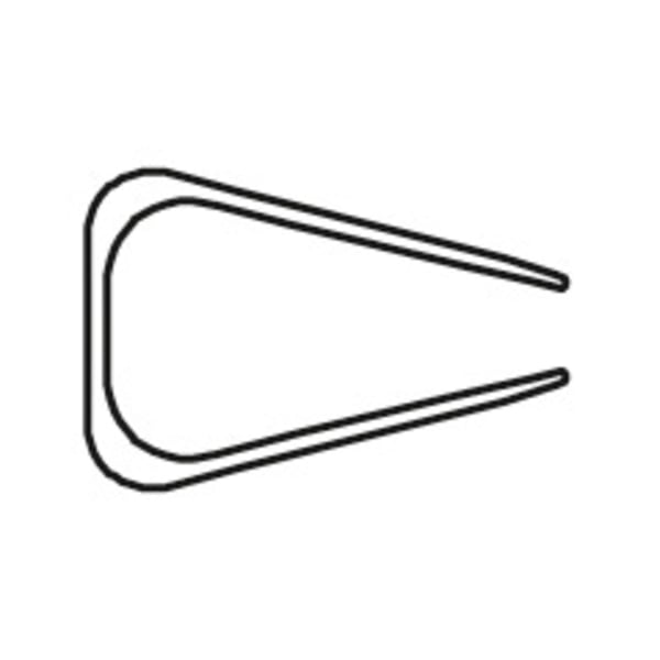 Exacompta Serodo A4-dokumentfoliebind (9 mm tykt) - Sort 997081E