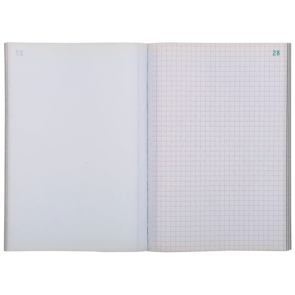 Exacompta 10x Tredobbelt bog kvadreret 50 sider 21x14,8cm - 3251E