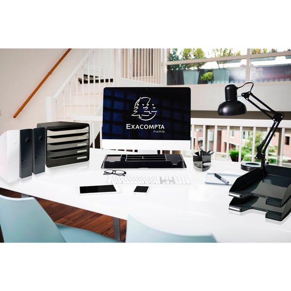 Exacompta 8x ECOBIN Economy genbrugspapirkurv til genbrugspapir - assorterede farver 45398D