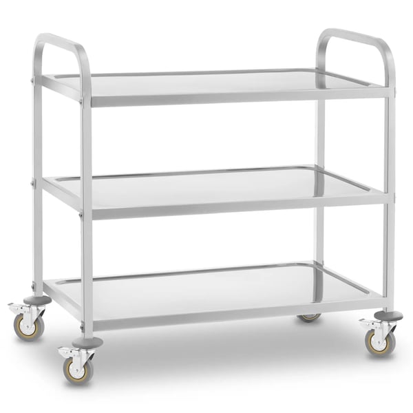 Royal Catering - Serveringsvagn - 3 hyllplan - Upp till 500 kg
