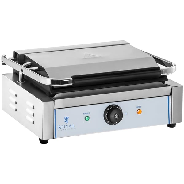 Royal Catering - Kontaktgrill - slät - 2200 W