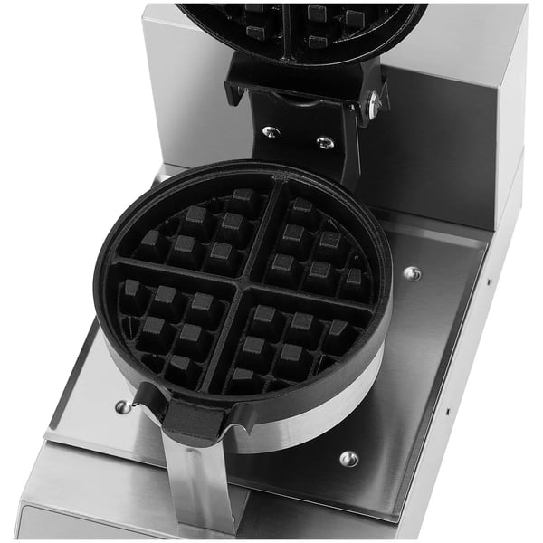 Royal Catering - Våffeljärn med LED - vridbar - 1300 W