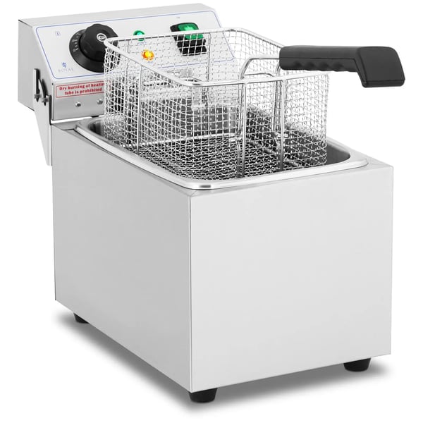 Royal Catering - Elektrisk fritös - 8 liter - 230 V