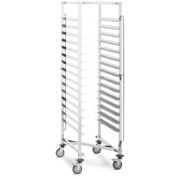 Royal Catering - Brickvagn - 90 kg - 15 x GN 1/1