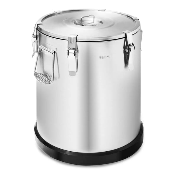 Royal Catering - Termosbehållare - 36 L - Gummibotten