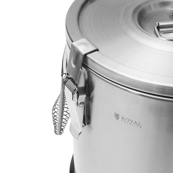 Royal Catering - Termosbehållare - 36 L - Gummibotten