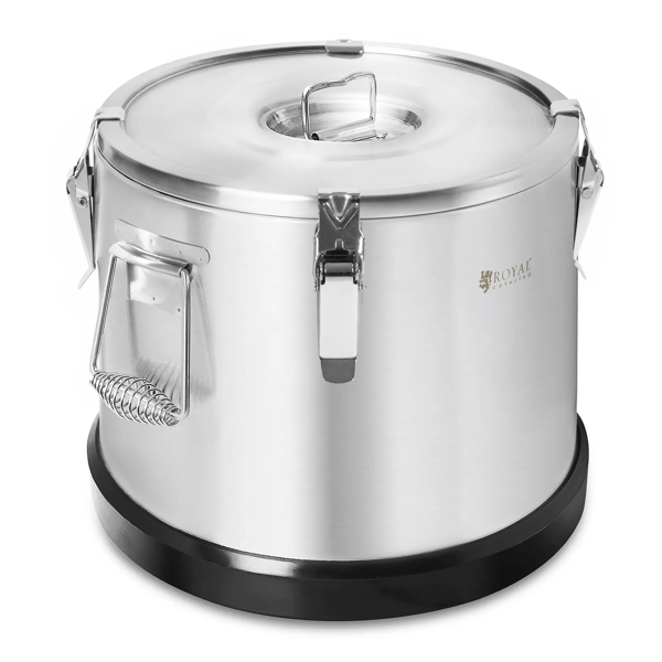Royal Catering - Termosbehållare - 15 L - Gummibotten