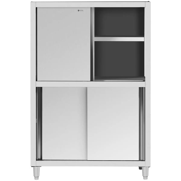 Royal Catering - Rostfritt skåp - 1200 x 500 x 1800 mm