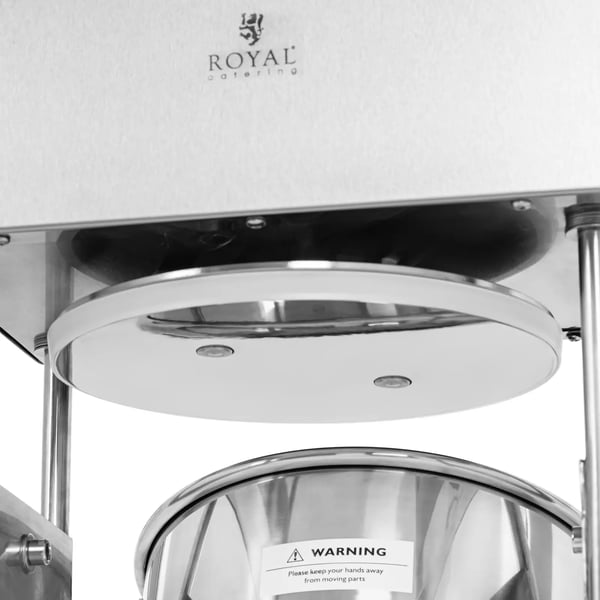 Royal Catering - Korvstoppare - 25 L - Elektrisk - Inkl. 4 påfyllningsrör