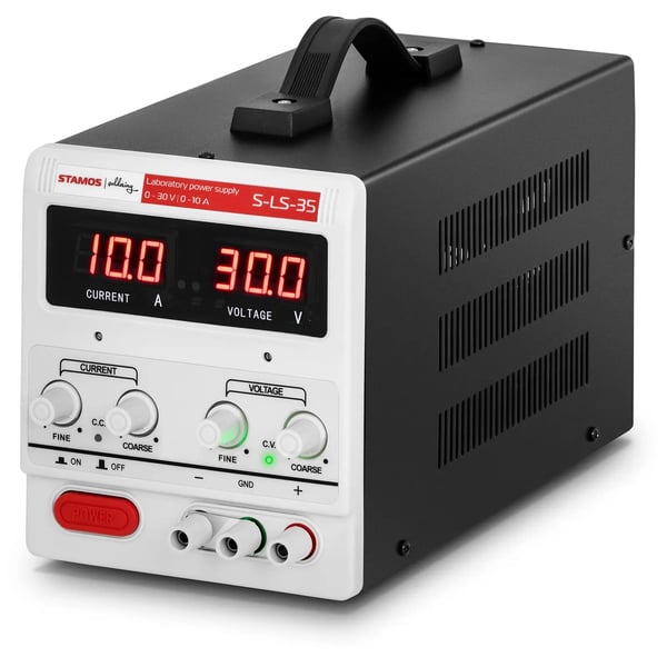 Stamos Soldering - Labbaggregat - 0-30 V - 0-10 A DC - 300 W