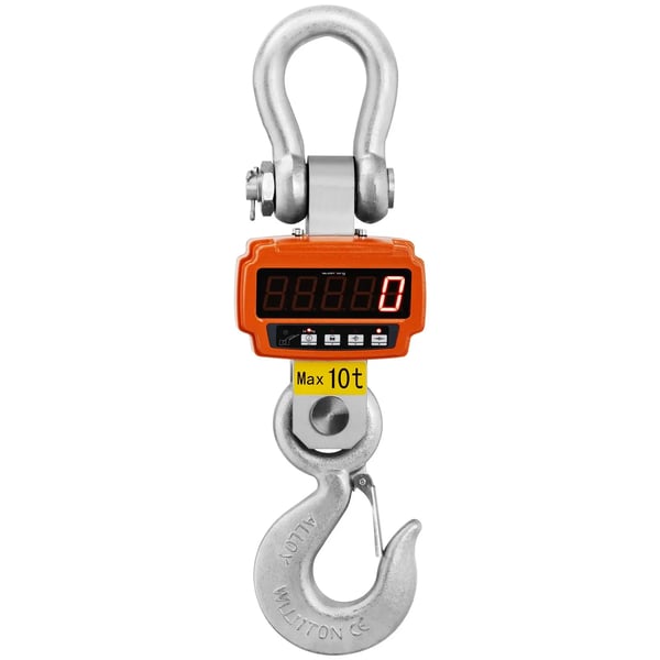 Steinberg Systems - Kranvåg - 10 000 kg / 2 kg - LED - Digital - Fjärrkontroll med display