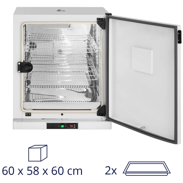 Steinberg Systems - Värmeskåp till laboratorium - Upp till 70 °C - 210 L - Konvektion