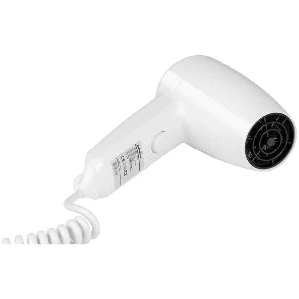 Väggmonterad hårtork - 1200 W - Vit