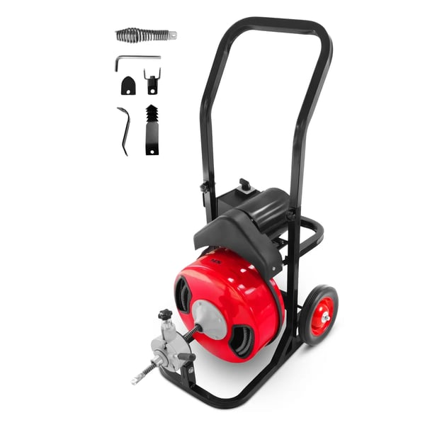 MSW - Rensmaskin med trumma - 390 W - Ø 25 – 125 mm
