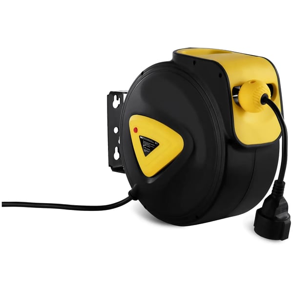 MSW - Kabelvinda - automatisk upprullning - 20 m + 1,5 m