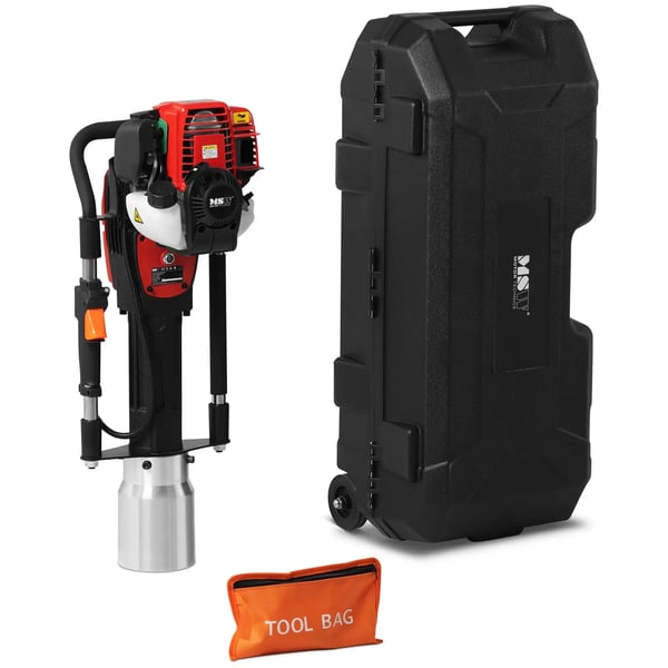 MSW - Stolpdrivare - Max. diameter 120 mm - 870 W - 1,3 Nm / 5500 rpm - 25-50 J