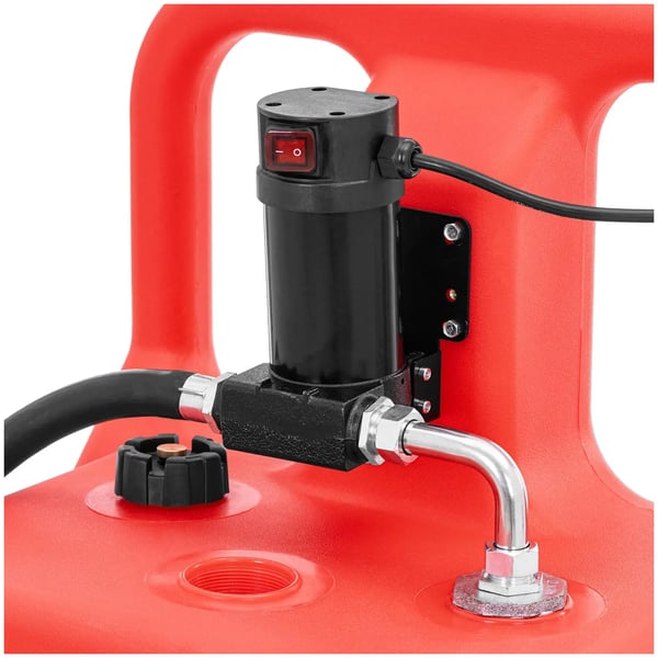 MSW - Mobil station - med elektrisk pump, kran och hjul - 120 l - 40 l/min