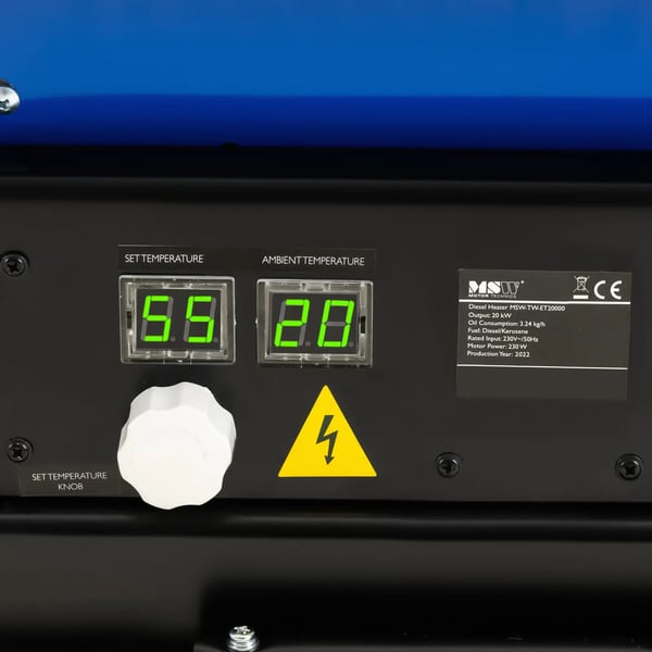 MSW - Dieselvärmare - 20000 W - 20 l
