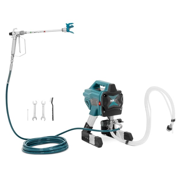 MSW - Airless färgspruta - 1,4 l/min - 180 bar - 7,5 m slang