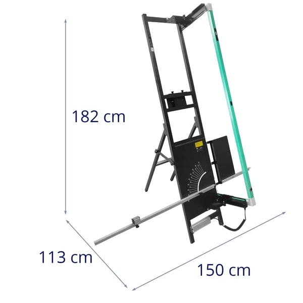MSW - Frigolitskärare - 200 W - 1350 mm / 350 mm - Med stativ
