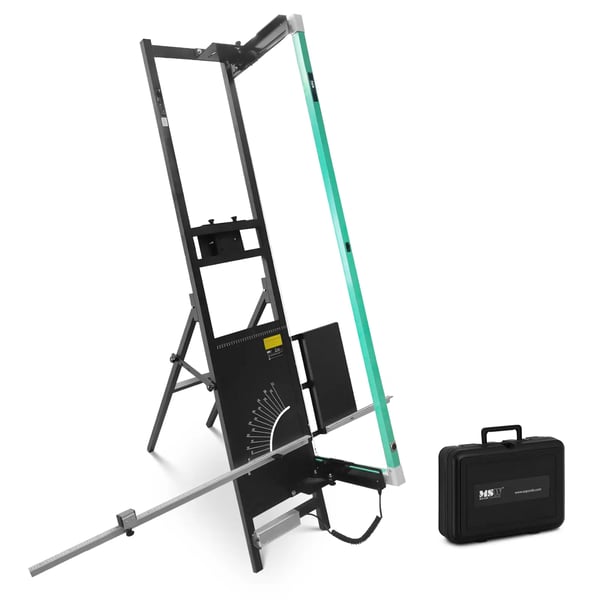 MSW - Frigolitskärare set - 200 W - 1350 mm / 350 mm - Med stativ och handskärare - 250 W