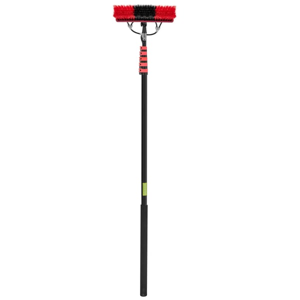 ulsonix - Tvättborste med teleskopskaft - 185–900 cm - Borste 35 cm