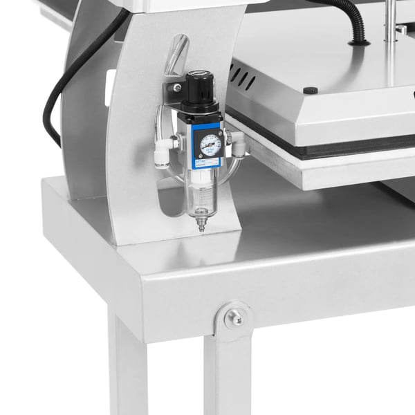 MSW - Pneumatisk transferpress - Dubbel - 40 x 60 cm - Med underrede