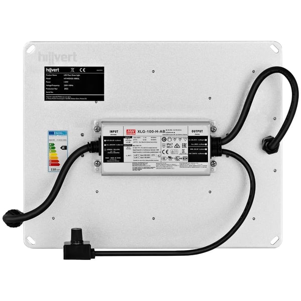 hillvert - Odlingslampa - Fullspektrum - 110 W - 234 LED - 10 000 Lumen