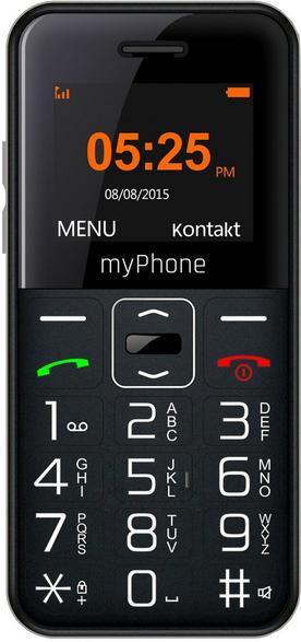 Telefon för seniorer MYPHONE Halo Easy Svart Telefon för seniorer MYPHONE Halo Easy Svart