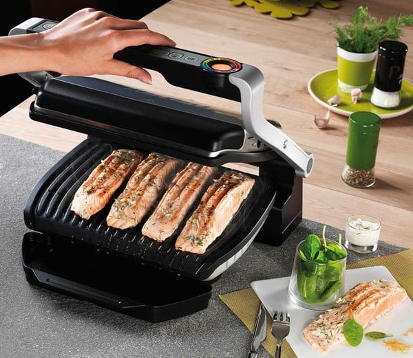 Elektrisk grill TEFAL GC718D10 OptiGrill+ med automatiske programmer
