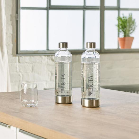 BRITA SodaOne PET -pullosetti 2 kpl