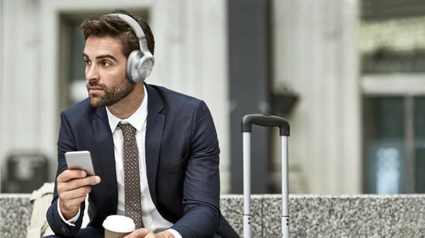TECHNICS EAH-A800E-S Hopeanväriset Langattomat Kuulokkeet