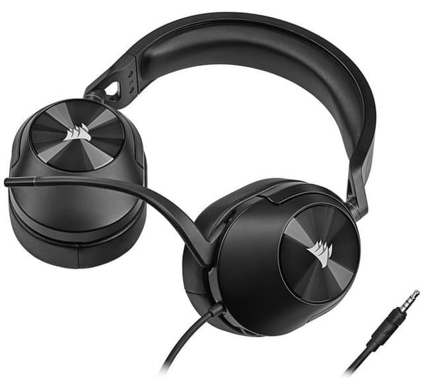 CORSAIR HS55 Surround Carbon Gaming Headset med ledning