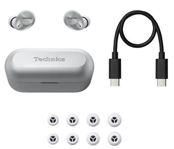 TECHNICS EAH-AZ40M2-ES Trådlösa Hörlurar Silver