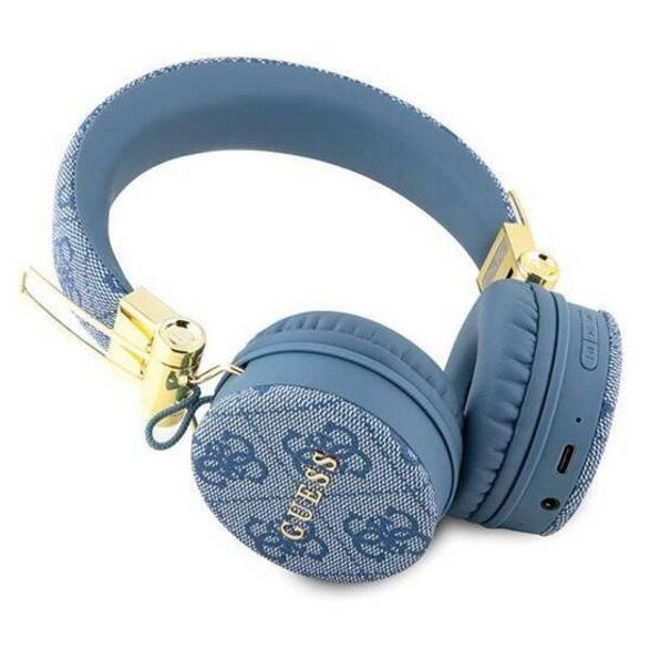 GUESS GUBH704GEMB Langattomat kuulokkeet, siniset, metallilogolla