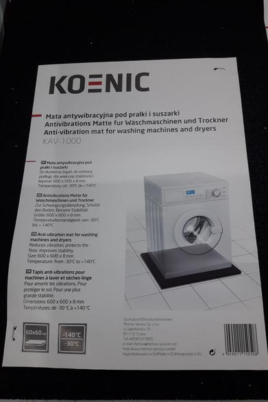 Antivibrationsmatta KOENIC KAV-1000