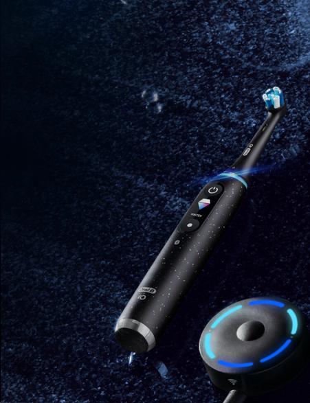 ORAL‑B iO10 Black — magnetisk elektrisk tandbørste