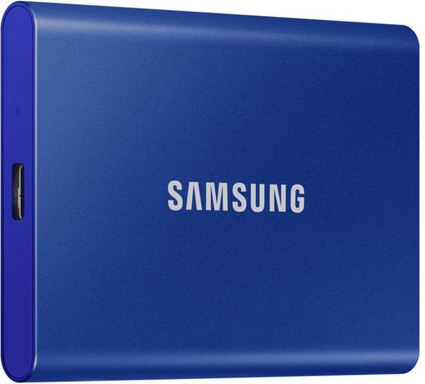 Samsung T7 USB 3.2 ulkoinen SSD-levy 1 Tt, sininen MU-PC1T0H/WW