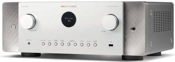 Marantz Cinema 60 — AV-mottagare 7.2 | 7×100 W | 8K | HEOS (silver-guld)
