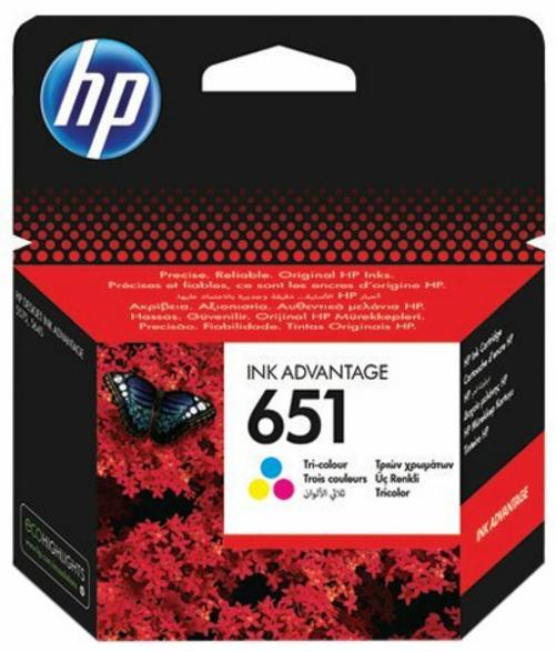 HP 651 farveblæk (C2P11AE)