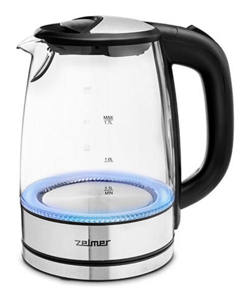 Zelmer ZCK8024 — sladdlös vattenkokare 1,7 l, 2200 W
