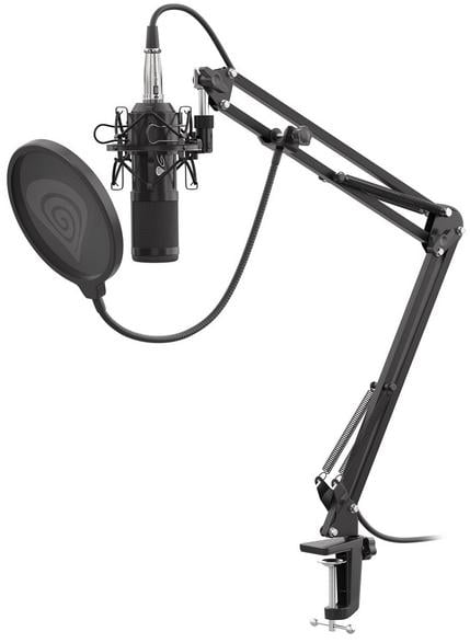 GENESIS Radium 300 XLR — studiomikrofon (bakre elektret, kardioid)