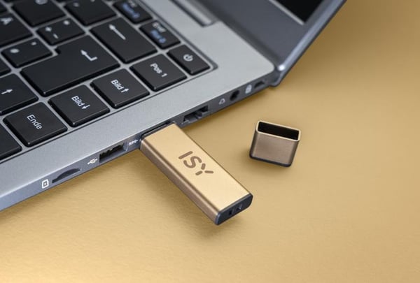 ISY 64GB IMU-2400-ALU USB-flashdrev