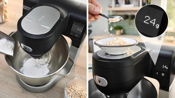 BOSCH MUMS6ZS34 Sarja 6 Keittiökone Musta-harjattu teräs