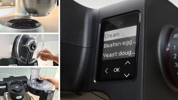 BOSCH MUMS6ZS34 Sarja 6 Keittiökone Musta-harjattu teräs